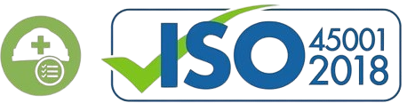 شارة شهادة ISO 45001:2018