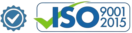 شارة شهادة ISO 9001:2015